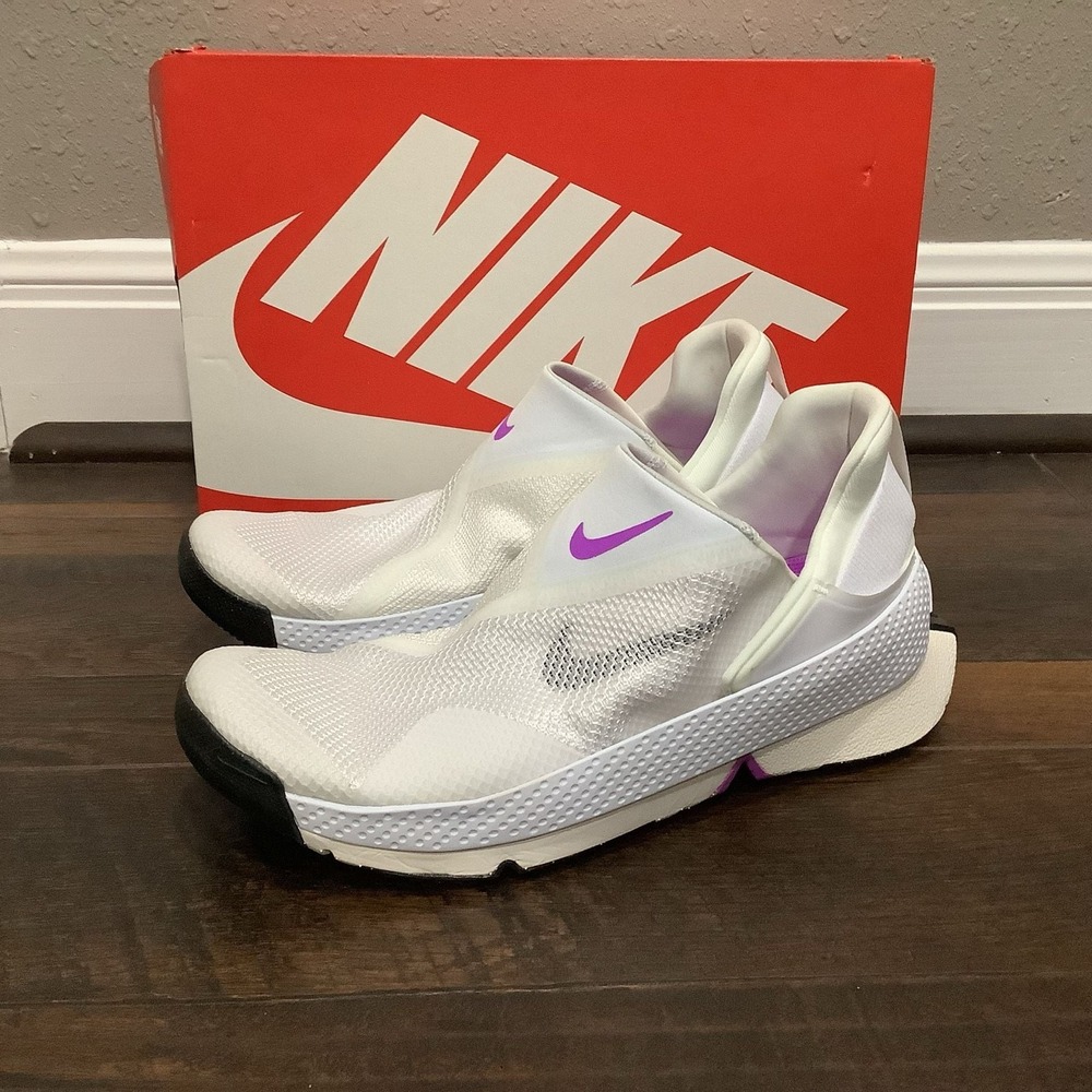 Nike Women's 10-Men 11.5 GO FlyEase 'Phantom Purple' Slip-On Sneakers DR5540-104